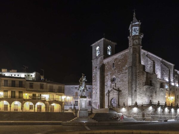 Visaita guiada Trujillo vista de laPlaza Mayor de Trujillo